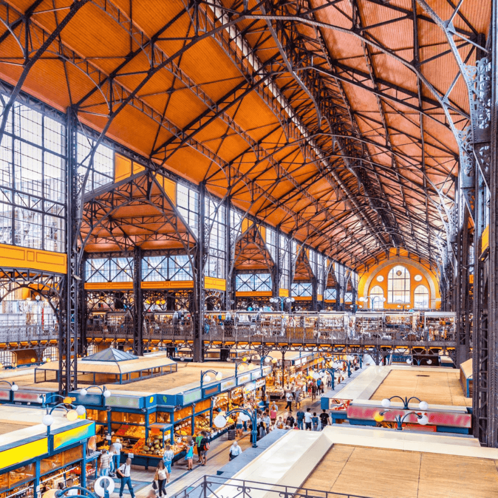 Budapest Market Hall can be included in the private city tour